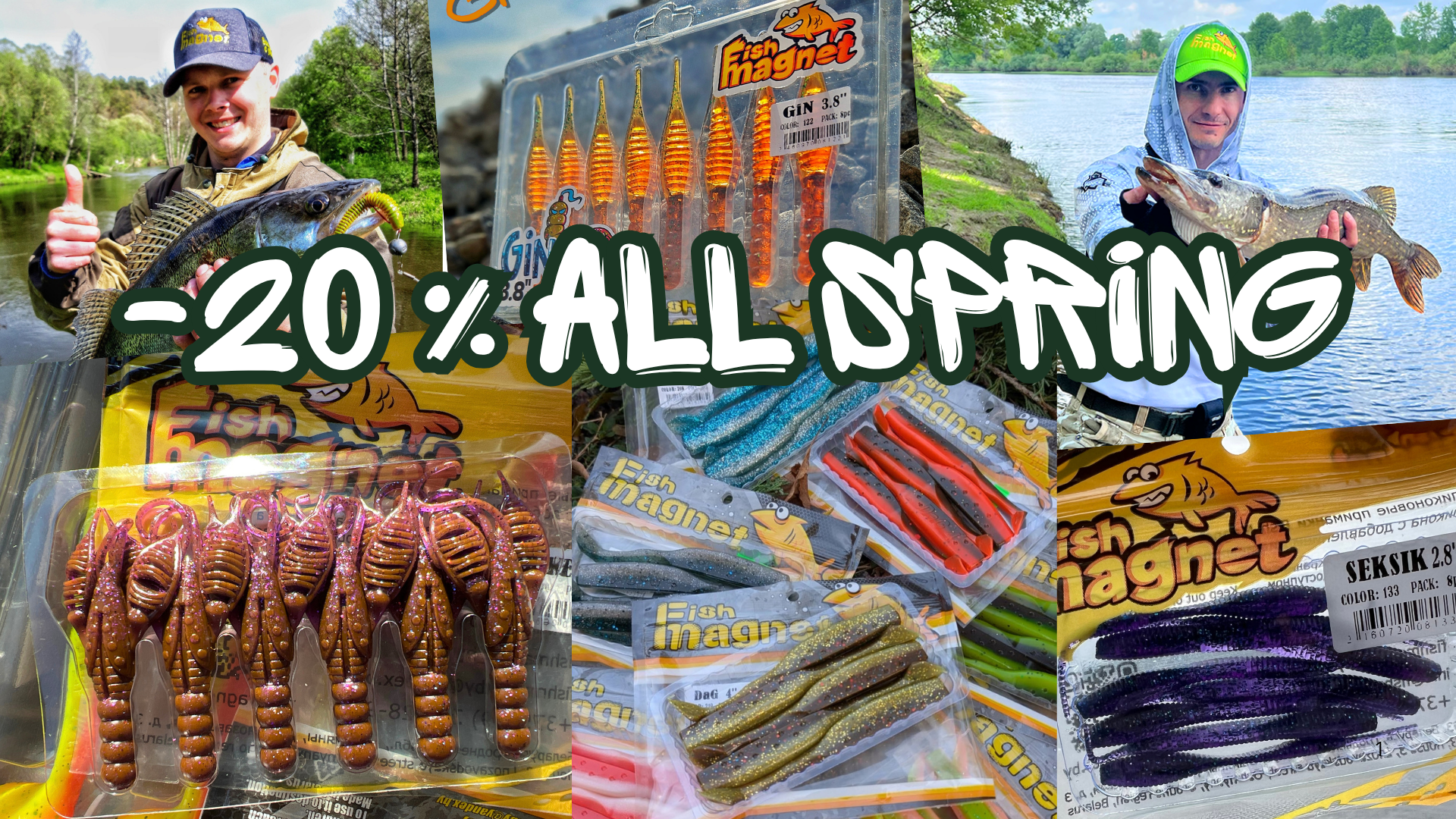 DISCOUNT 20% until the end of May