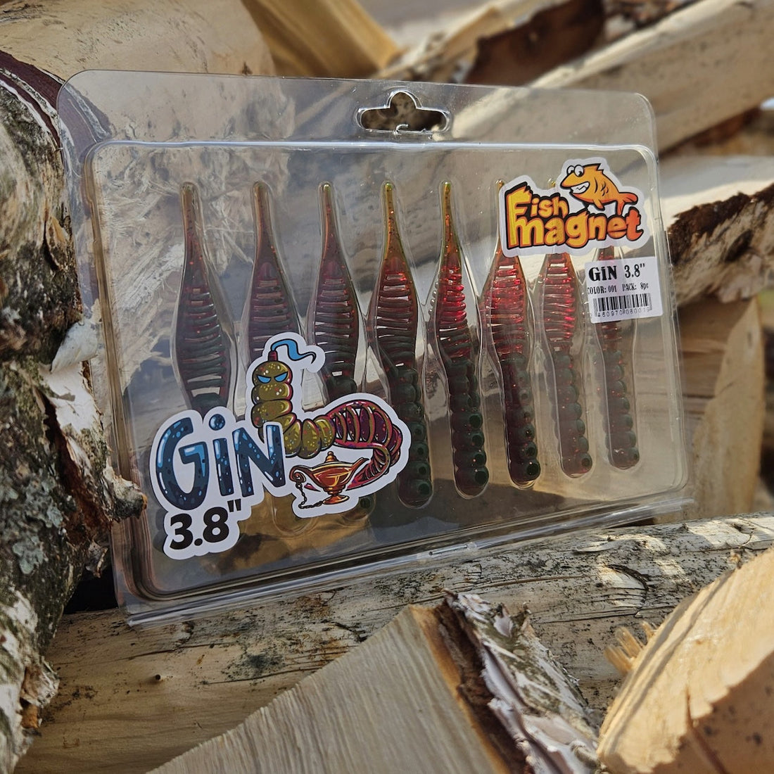 New size 3.8" of original lure FISH MAGNET GiN