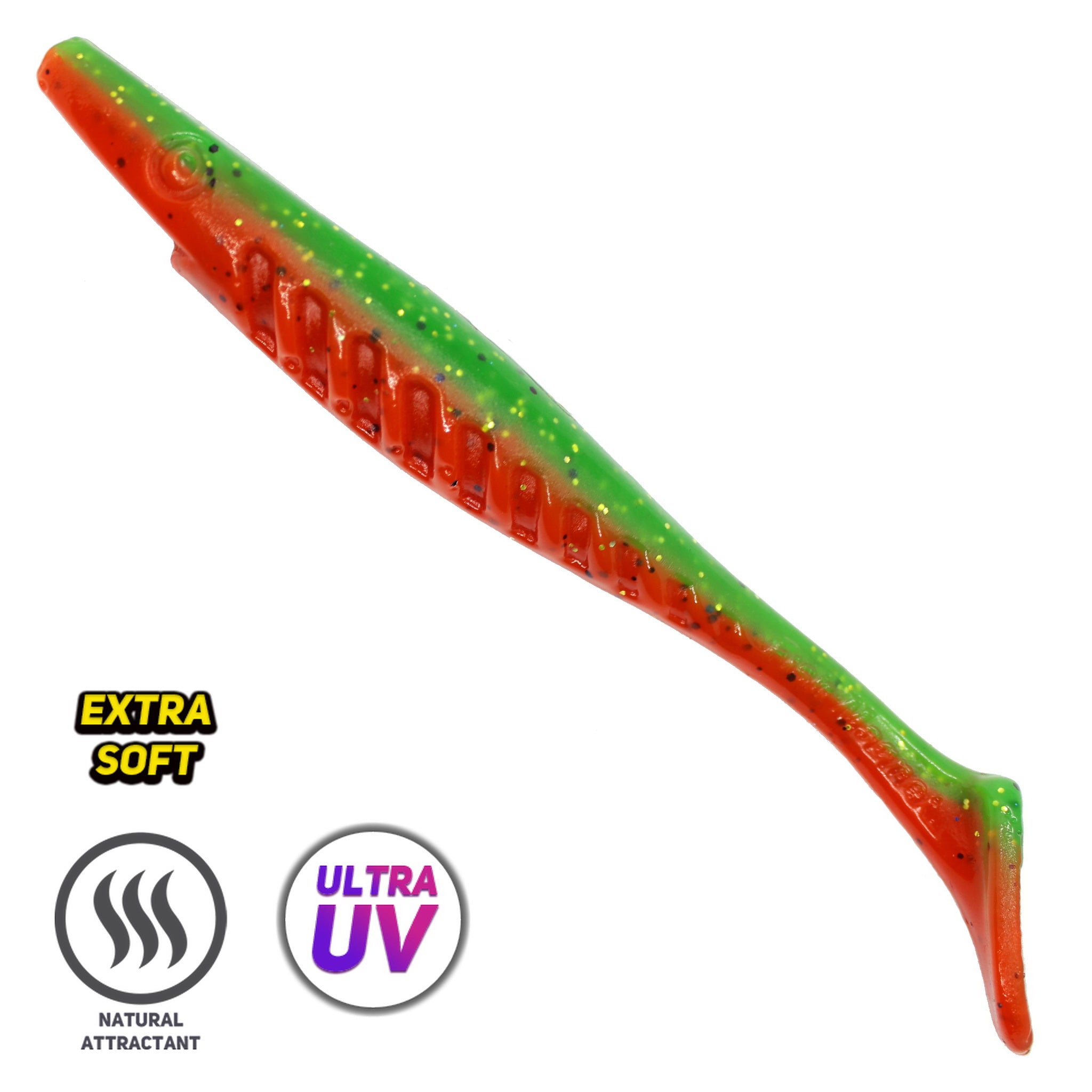 FISH MAGNET PUMBAA Double Color Soft Scented Fishing Lure