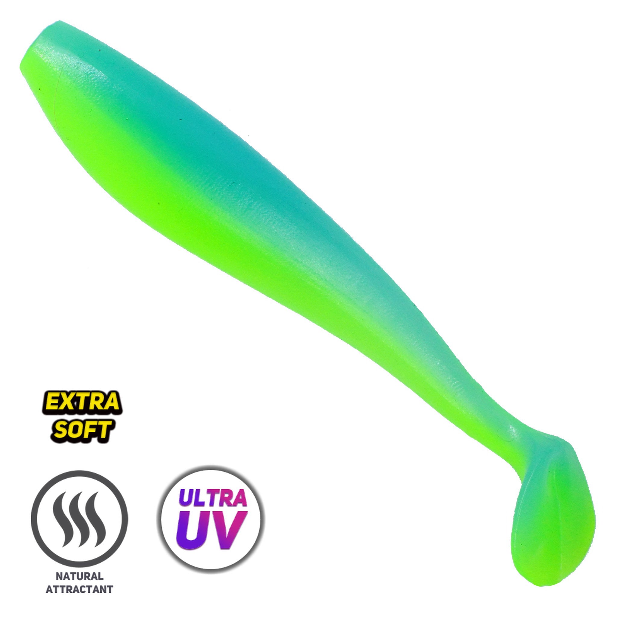 FISH MAGNET BARABASHKA Double Color Soft Scented Fishing Lure