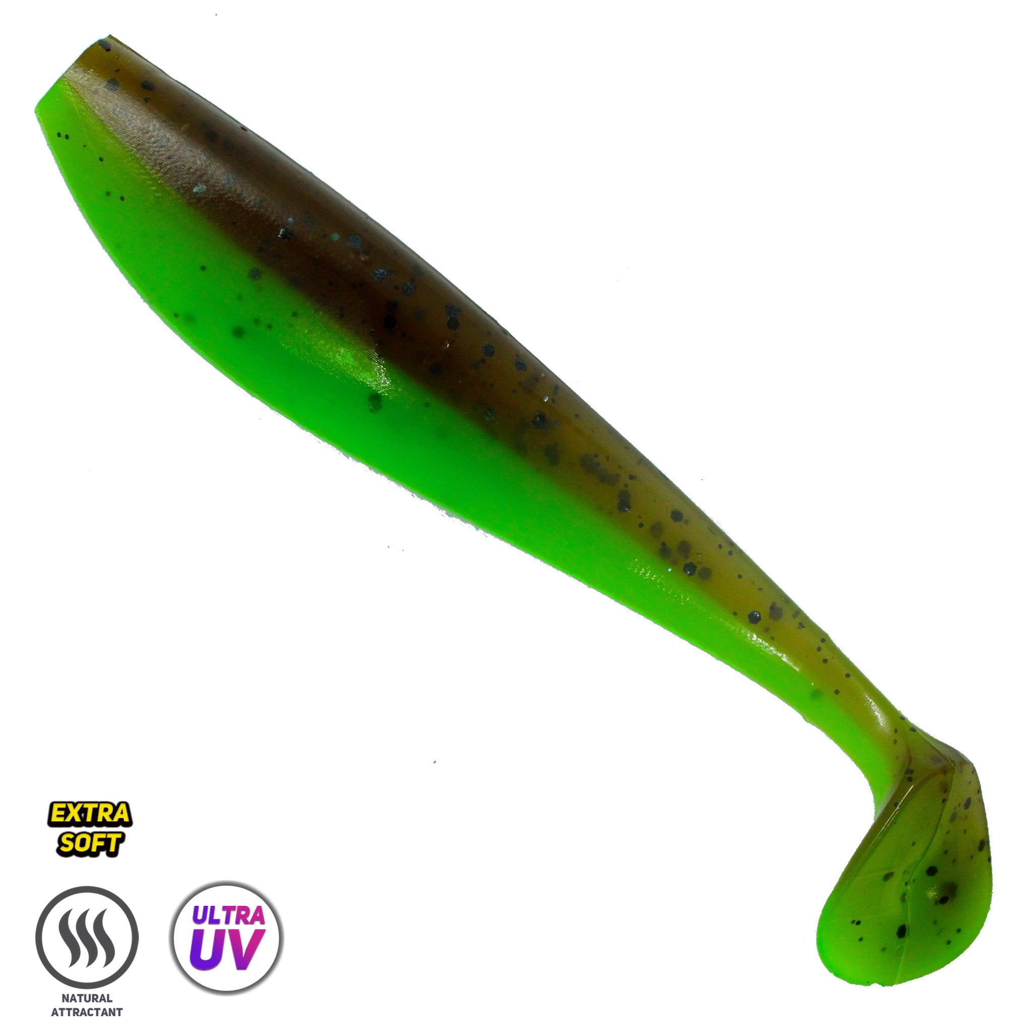 FISH MAGNET BARABASHKA Double Color Soft Scented Fishing Lure