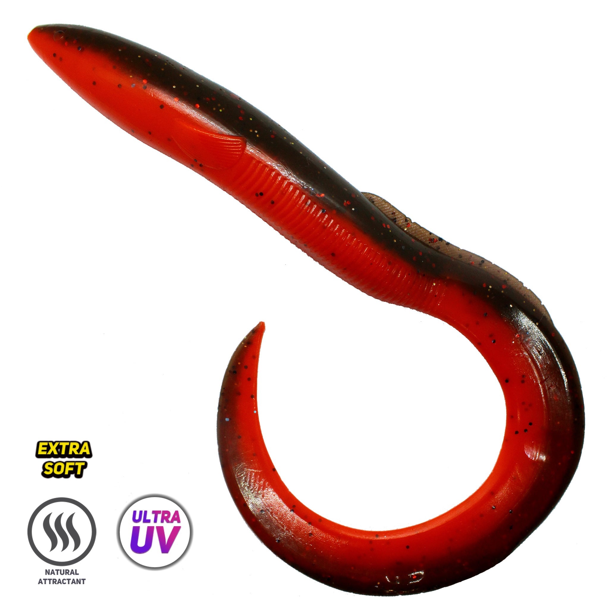 FISH MAGNET UGOR Double Color Soft Scented Fishing Lure