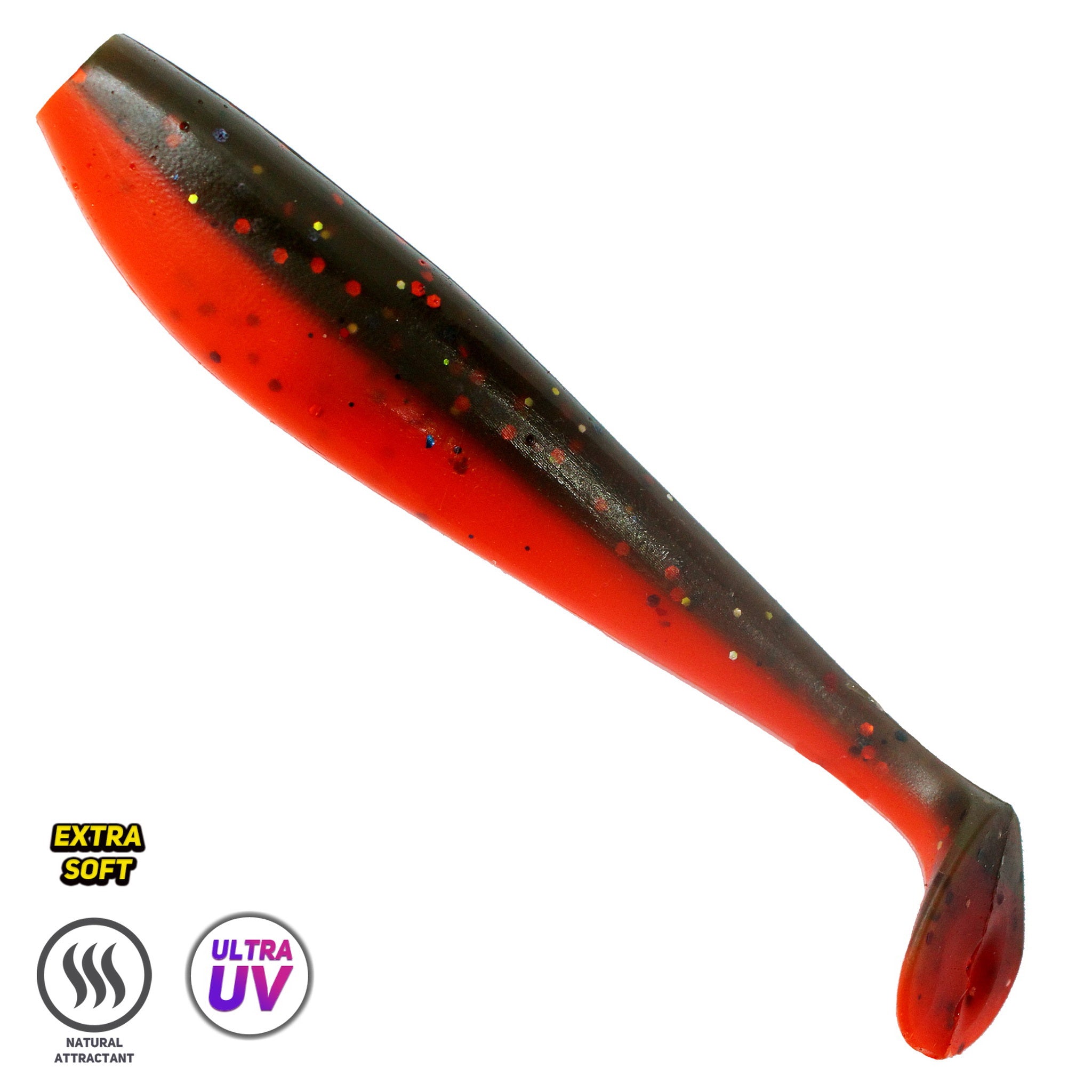 FISH MAGNET BARABASHKA Double Color Soft Scented Fishing Lure