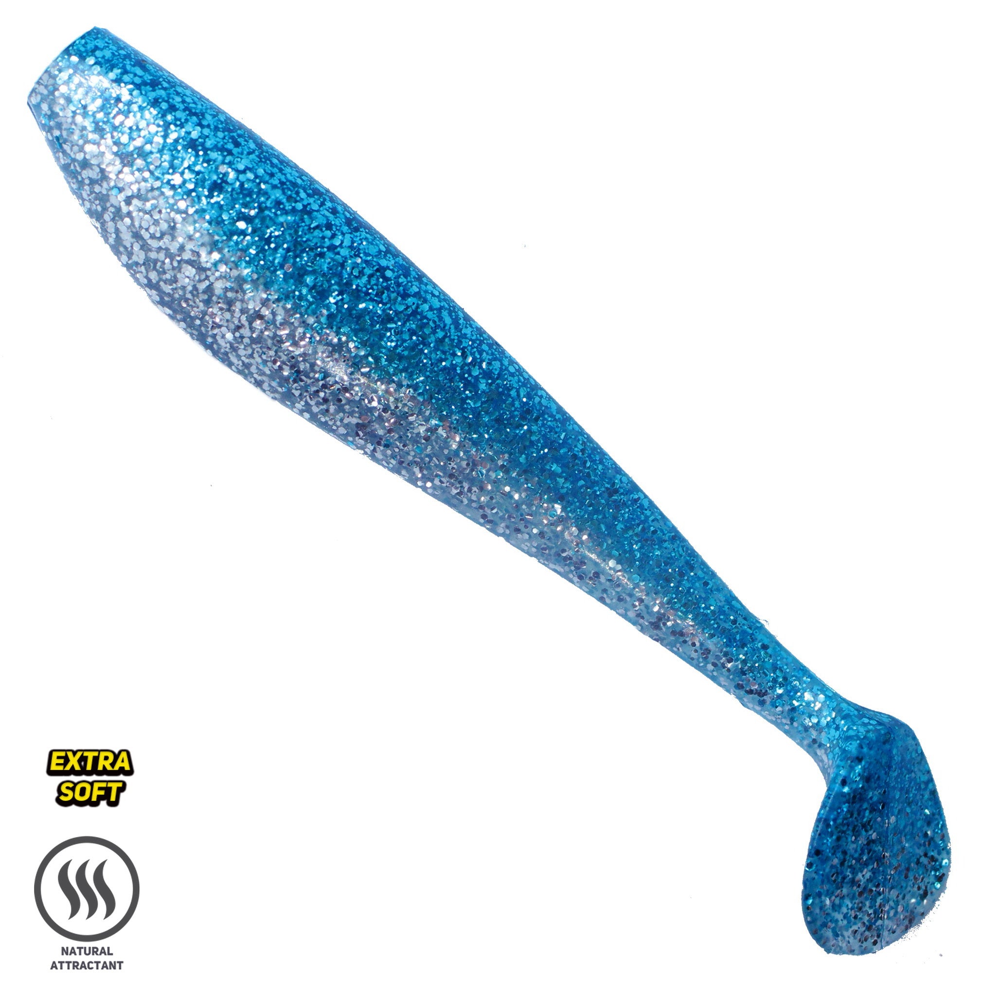 FISH MAGNET BARABASHKA Double Color Soft Scented Fishing Lure