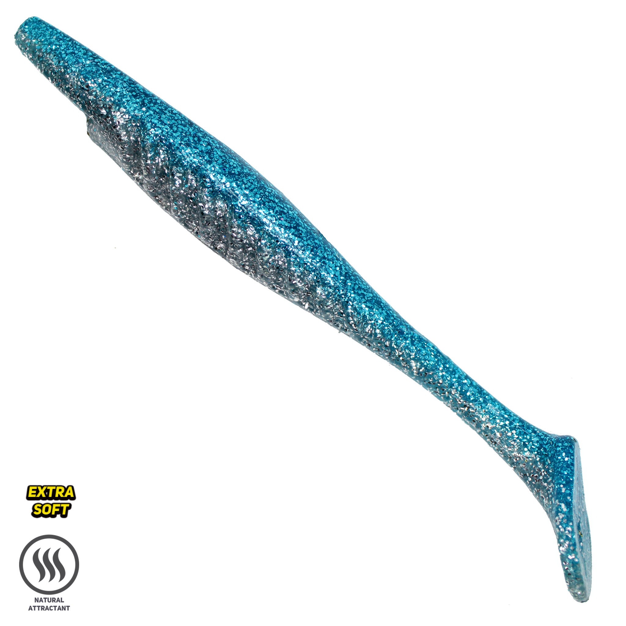 FISH MAGNET PUMBAA Double Color Soft Scented Fishing Lure