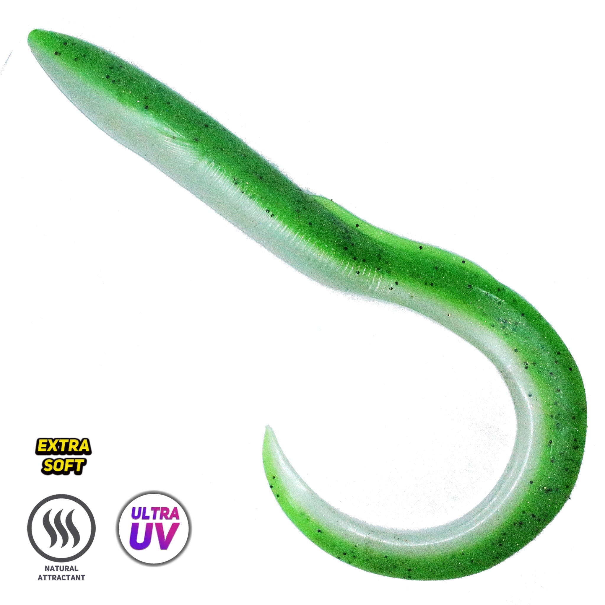 FISH MAGNET UGOR Double Color Soft Scented Fishing Lure