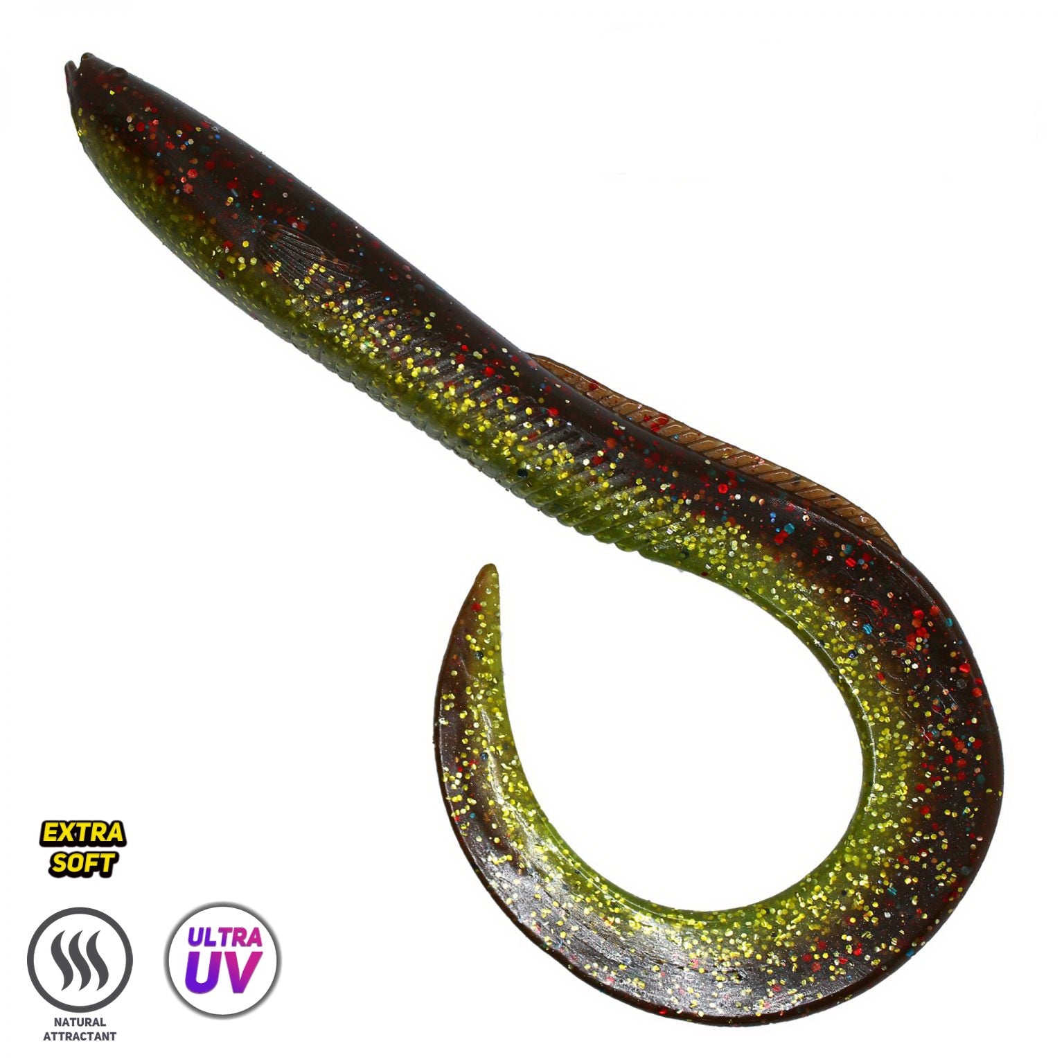 FISH MAGNET UGOR Double Color Soft Scented Fishing Lure