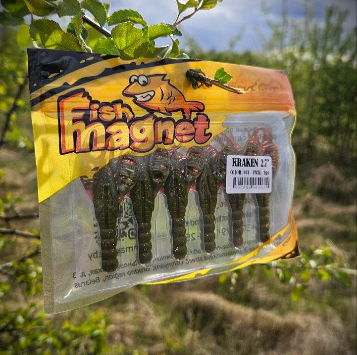 FISH MAGNET KRAKEN Soft Scented Fishing Lure