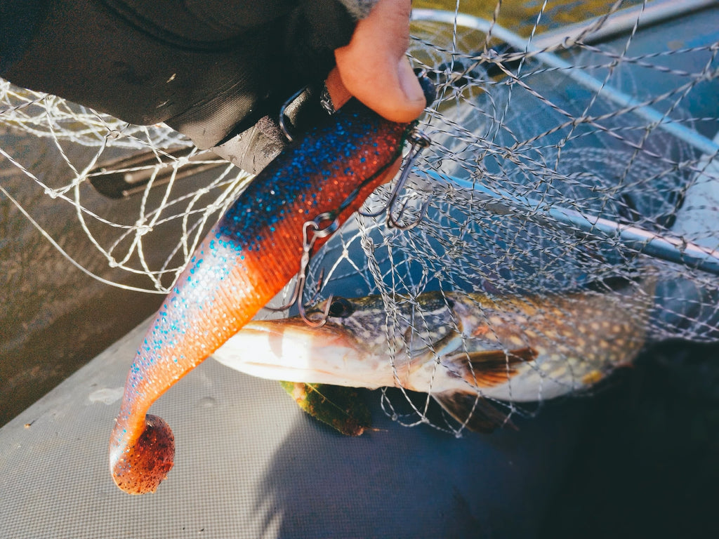 FISH MAGNET SELEDETS Double Color Fishing Lure