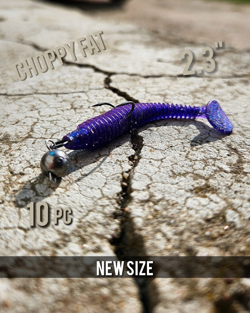 FISH MAGNET CHOPPY FAT Soft Scented Fishing Lure