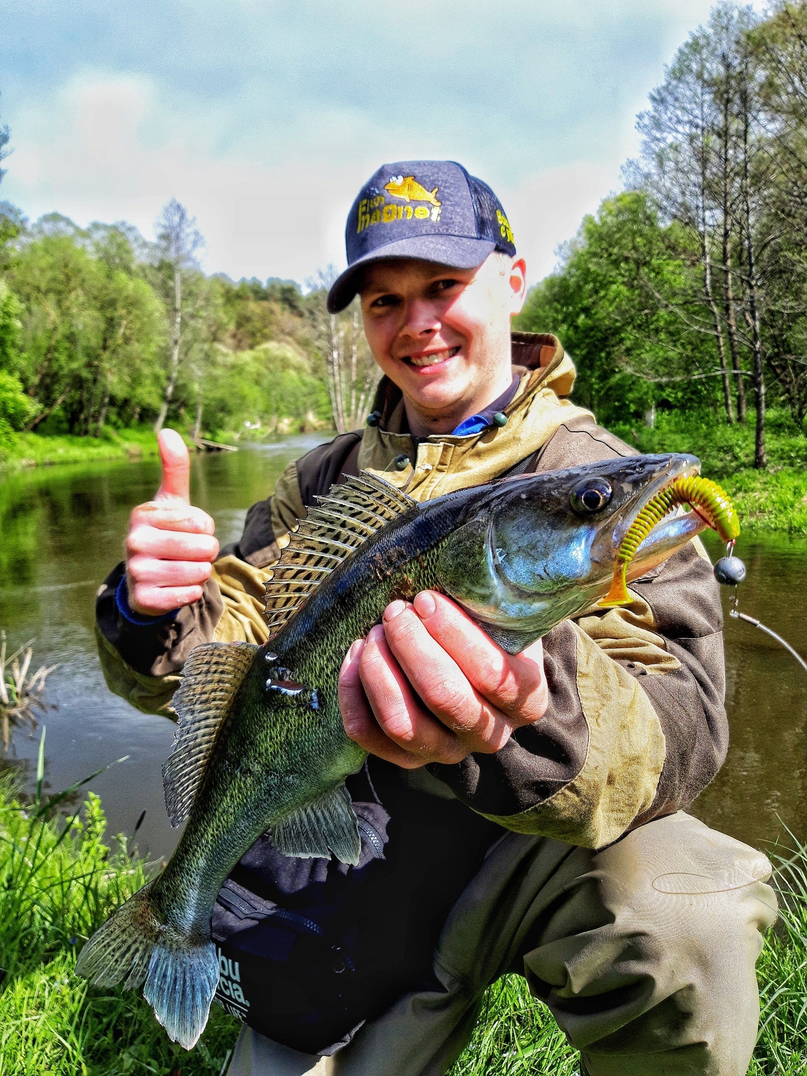 FISH MAGNET CHOPPY FAT Soft Scented Fishing Lure